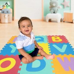 Thảm Xốp Ghép Bảng Chữ Cái 30x30cm - 10mm Cho BéThảm Xốp Ghép Bảng Chữ Cái 30x30cm - 10mm Cho Bé 2