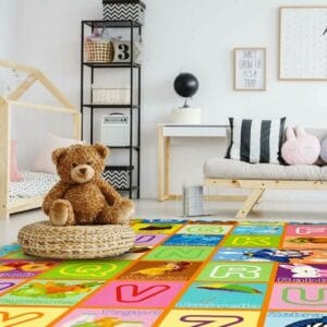 Thảm Xốp Ghép Bảng Chữ Cái 60x60cm Dày 10mmThảm Xốp Ghép Bảng Chữ Cái 60x60cm Dày 10mm