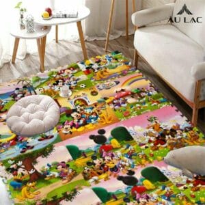 Thảm Xốp Ghép Tranh Chuột Mickey 42x42cm Dày 10mmThảm Xốp Ghép Tranh Chuột Mickey 42x42cm Dày10mm