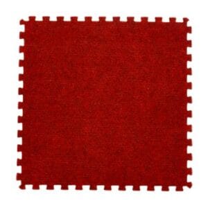 Thảm Xốp Nỉ Ghép 50x50cm Trải Sàn Đỏ XámThảm Xốp Nỉ Ghép Trải Sàn 60x60cm Đỏ Xám Không Họa Tiết